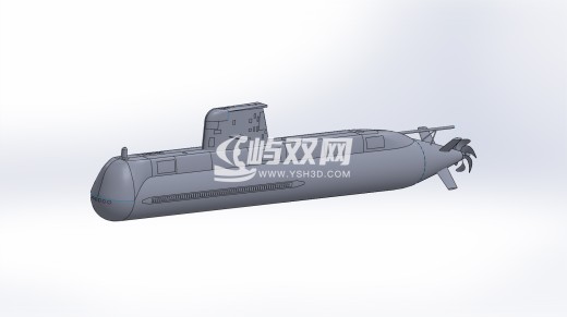 柴电潜艇简易模型缩略图